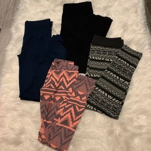 4 Pairs Of Leggings